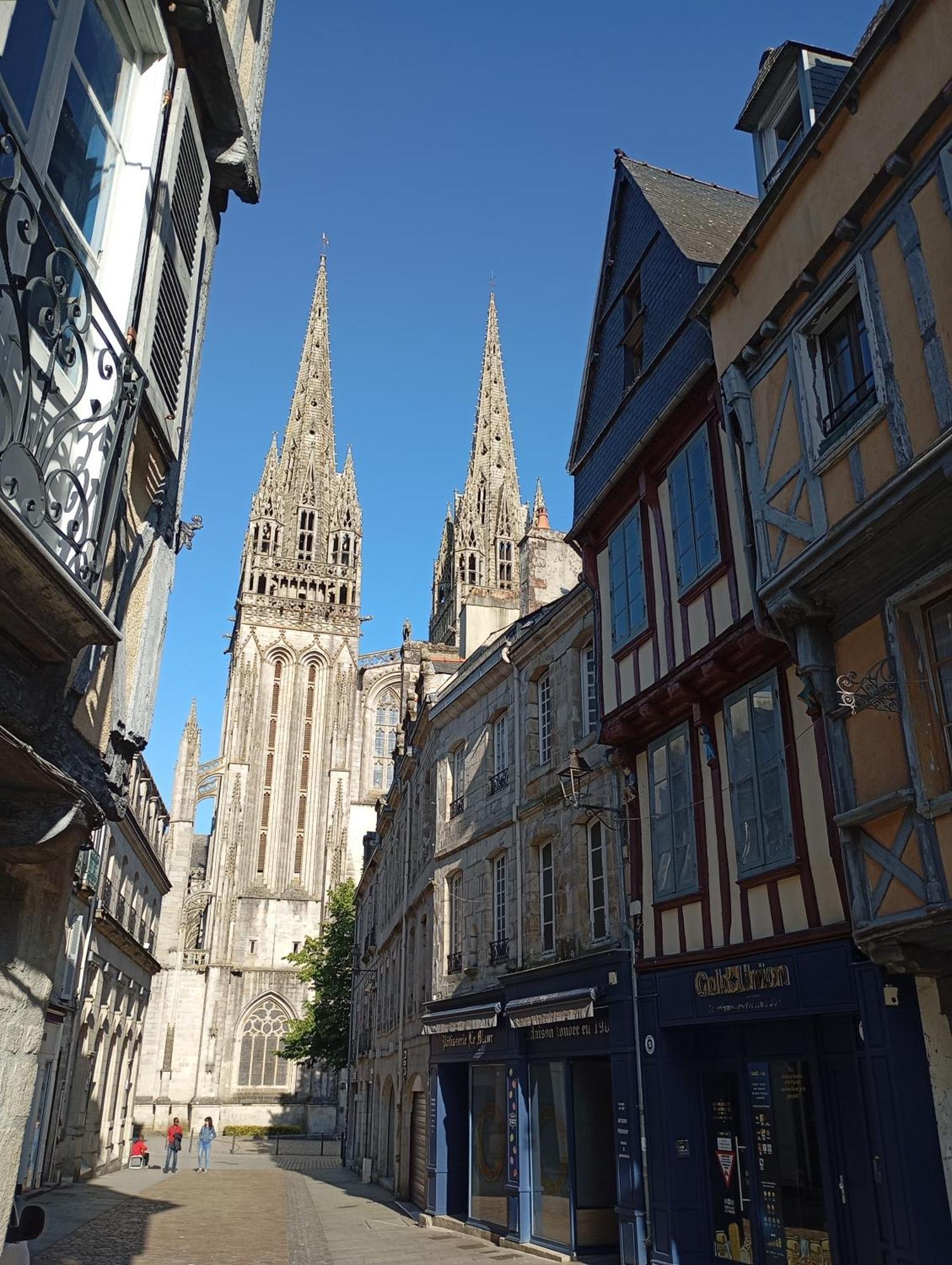 Escapade Romantique Sous Les Toits De Kereon - Centre Historique, Rue Pietonne Quimper Luaran gambar